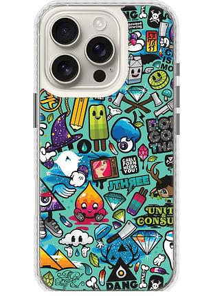 Чохол чохол bumper на телефон iphone 16 pro стікер бомбінг 1 "693pc-3708-58250"