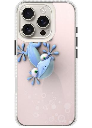 Чохол чохол bumper на телефон iphone 16 pro гекончик "1094pc-3708-58250"