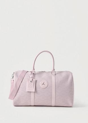 Сумка унисекс air jordan paris saint-germain f.c. psg monogram duffle holdall particle rose pink