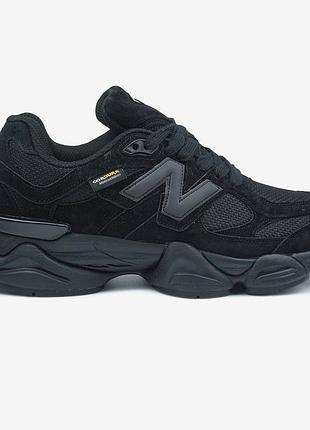 🔥захист від води🔥new balance 9060 total black cordura