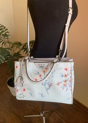 Сумка guess оригинал квітковий 5
