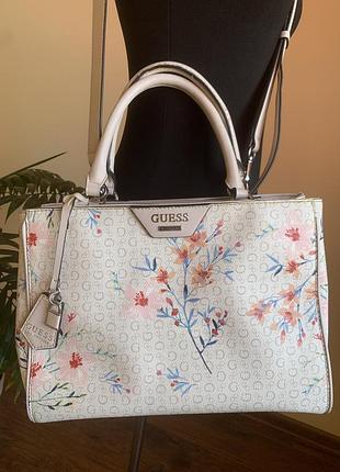 Сумка guess оригинал квітковий