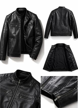 Кожаные мужские куртки,(м,l, xl 2xl 3xl 4xl)