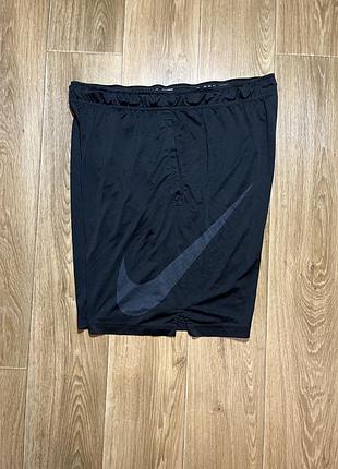 Шорти nike big swoosh чорні, розмір xl