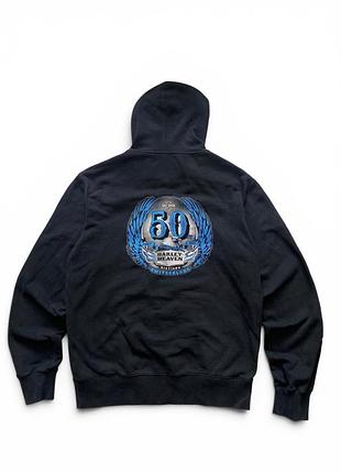 Чоловіче худі harley davidson harley heaven zip hoodie байкерське xxl