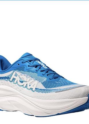 Чоловічі бігові кросівки hoka skyflow road running shoes у кольорі hoka blue/frost.розмір 43 1/3.матеріал тканина