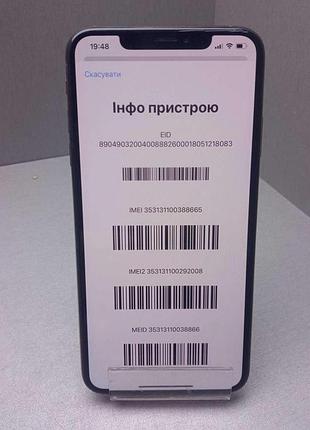 Мобільний телефон смартфон б/у apple iphone xs max 256gb