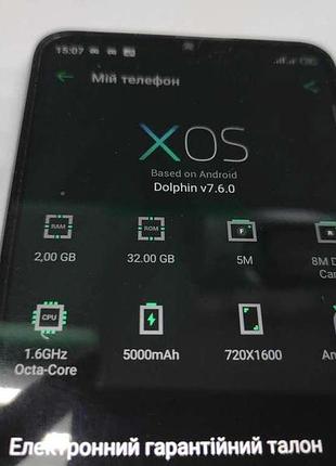 Мобільний телефон смартфон б/у infinix smart 6 (x6511) 2/32 gb