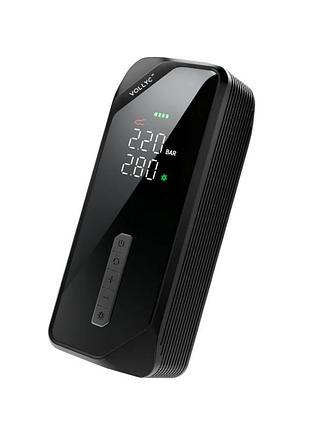 Насос-ліхтар-powerbank автомобільний vollyc evo tire pump by flextail, 150 psi, 1500 mah