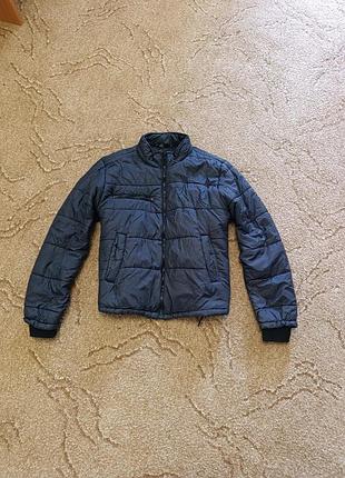 Куртка синя темна, курточка демі
