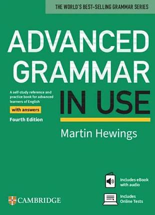 Advanced grammar in use 4th edition book with answers and ebook and online test