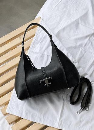 Женская сумка tods black тр6966