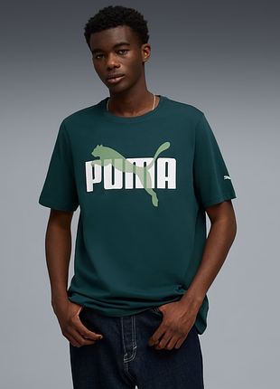 Чоловіча футболка puma intersect men's tee нова оригінал сша
