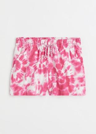 Детские шорты для девочки h&m 128 см розовые (250122114)