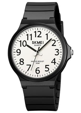 Skmei 2108bkwt-ac black white-ac