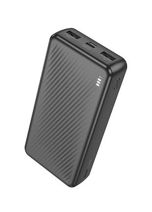 Зовнішній акумулятор borofone bj55a graceful power bank (20000mah) black