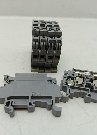 Клема з тримачем запобіжника abb entrelec m4/8.sfl (артикул 1sna115661r2100) — 1 шт