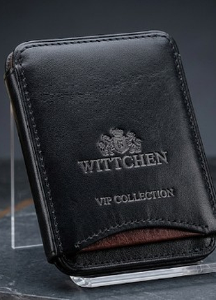 Кожаный чехол / визитница wittchen vip collection - элегантный и функциональный аксессуар премиум сегмента