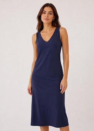 Max mara вискозное платье миди