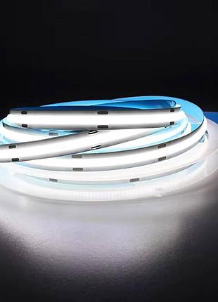 Світлодіодна стрічка 12v cob білого кольору 6500k 320 led/m ip20