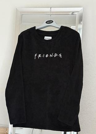 Флісова кофта primark friends s чорна