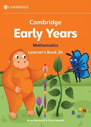 Cambridge early years mathematics 3a learner's book