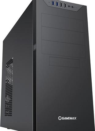 Корпус комп’ютерний gamemax mt833-2u3 atx microatx itx black без блоку живлення (mt833-2u3)