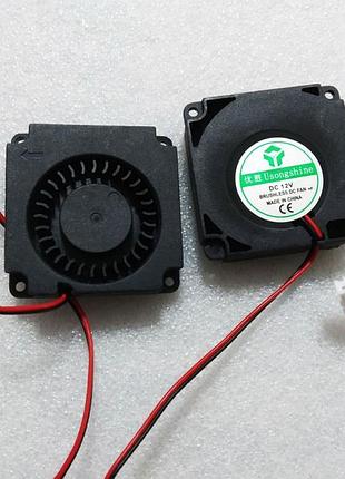 Вентилятор улитка 4010 12в кулер центробежный турбина 40х40х10мм 12v 2pin