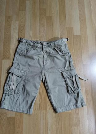 Трендовые мужские летние шорты карго zara