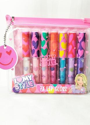 Дитячий блиск для губ і love my style lip gloss 1,2мл.