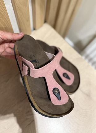 Шльопанці жіночі birkenstock рожеві