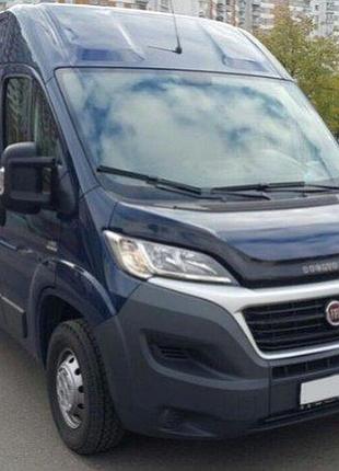 Дефлектор капоту peugeot boxer 2014+ - мухобійка