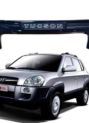 Дефлектор капота hyundai tucson 2004–2010 – мухобойка