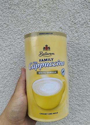 Капучіно bellarom cappuccino white-vanilla 500 г