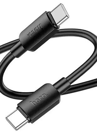 Usb hoco x96 hyper 60w type-c to type-c 1 m black