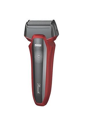 Электробритва dsp 60084, сеточная, с двойной бреющей сеткой и usb-зарядкой