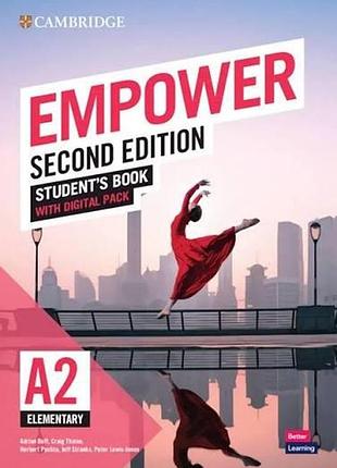 Cambridge english empower 2nd ed a2 elementary tb with digital pack