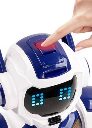 Робот інтерактивний на радіокеруванні a103 intelligent robot із сенсорами, музикою, танцями, підсвічуванням та стріляниною