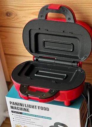 Сэндвичница компактная электрическая sandwich maker and xl-1624 красная