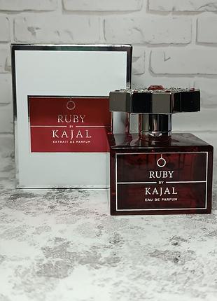 Остаток во флаконе 77 мл! духи унисекс premium kajal perfumes paris ruby (каял руби)