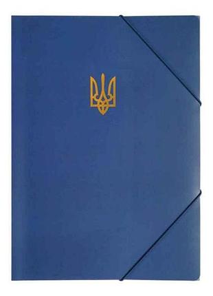 Папка на гумці а4 ukraine, темно-синій bm.3972-03 тм buromax