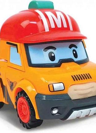 Машинка спасательная марк (серия gogo) zr-935 тм robocar poli