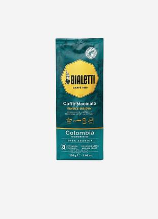 Кофе молотый bialetti colombia single origin, 100% арабика, 200 г