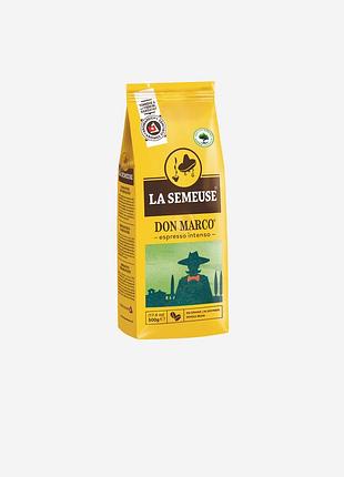 Комплект зернового кофе la semeuse don marco, 500 г + 1 кг, готовый комплект