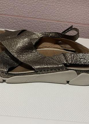Босоніжки clark’s clarks trigenic натуральна шкіра