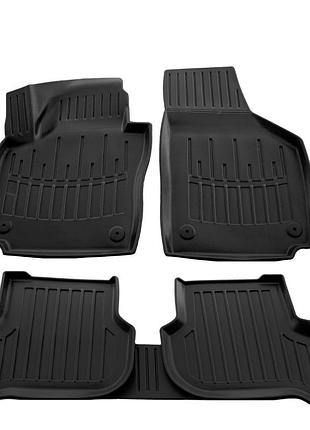Коврики резиновые stingray 3d (5 шт, полиуретан) для volkswagen golf plus 2004-2014 гг
