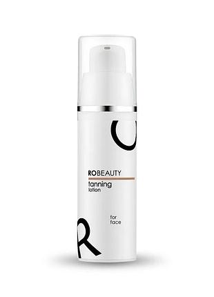 Автозасмага зволожуюча для обличчя від українського бренду robeauty + в подарунок фісташковий флер