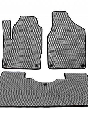 Коврики eva (2 ряда, серые) для seat alhambra 1996-2010 гг