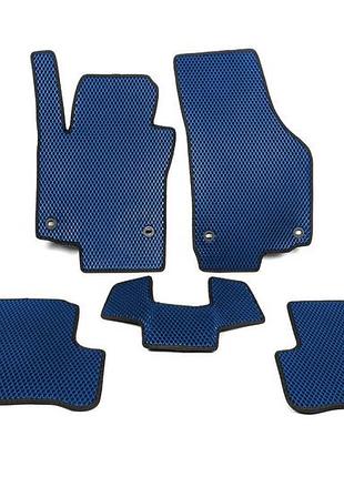 Коврики eva (синие) для volkswagen golf 5 2003-2009 гг