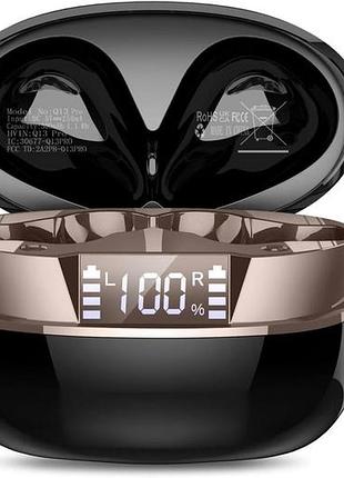 Бездротові навушники aosrau q13 pro bluetooth 5.4 hi-fi стерео глибокий бас з 4 enc мікрофонами із шумопоглинанням, 47год ip7